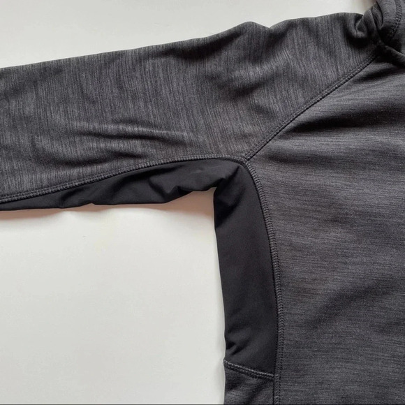 H&M Sport Fitted Fleece Gym Jacket in Dark Grey Marl Athletic Sportswear Size S - Picture 11 of 14